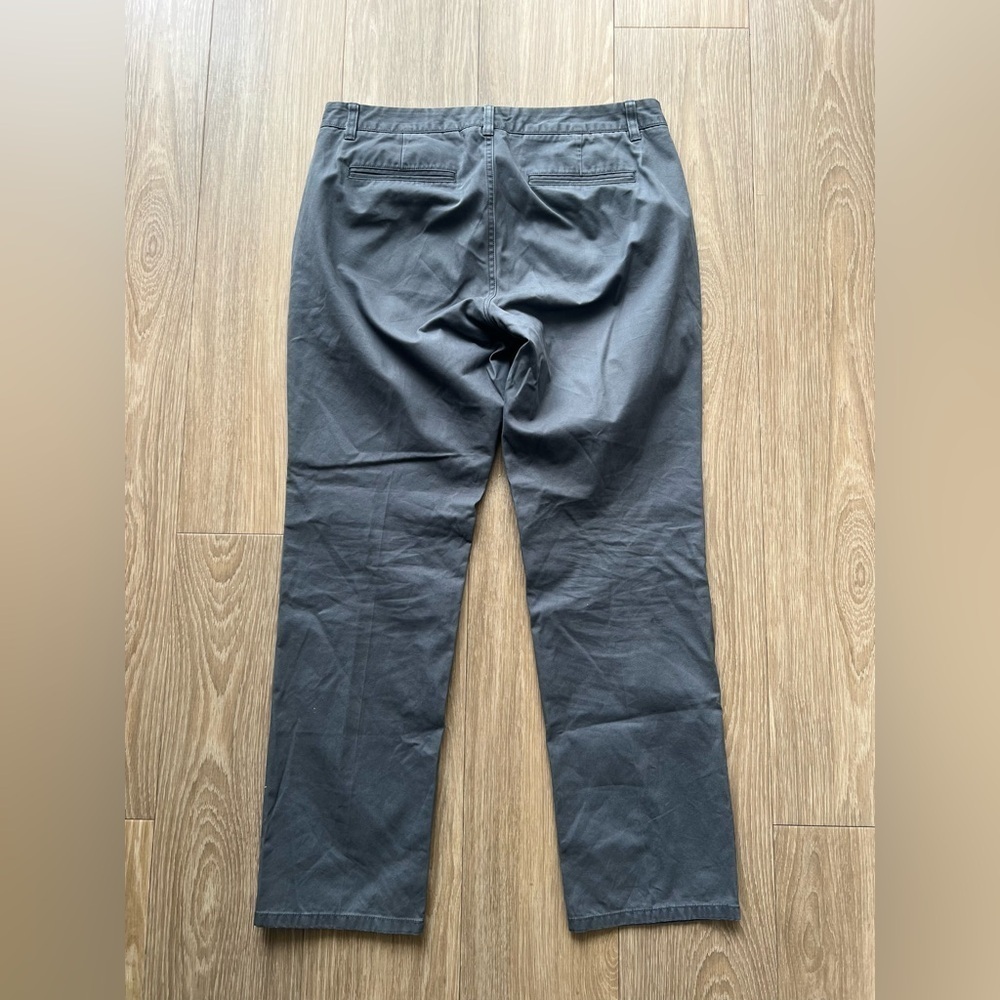 Bonobos Pants Mens 33 X 30 Gray Slim Fit Chino Flat Front Casual - Picture 2 of 6